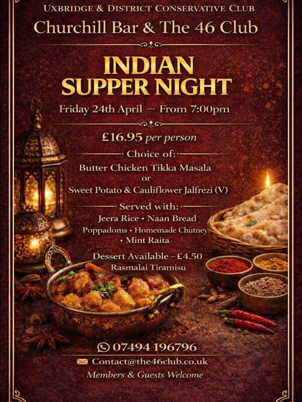 curry night at the 46 club
